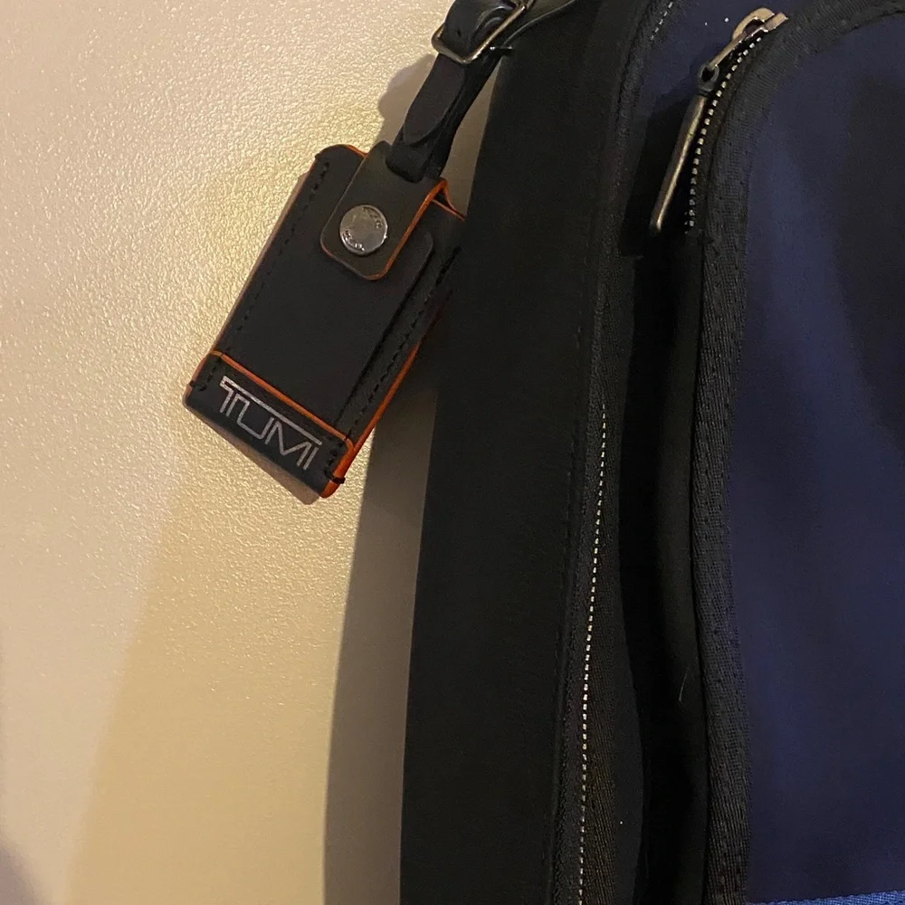 TUMI   Midnight Navy Harrison William Medium Laptop Backpack